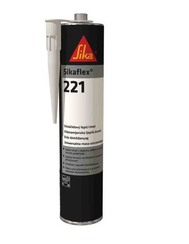 Sikaflex 221 negro (Cartucho de 300 cm3)